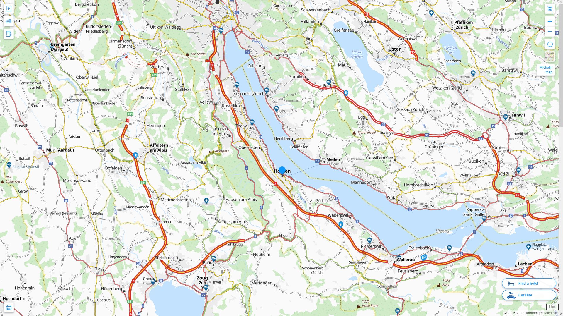 Map Switzerland